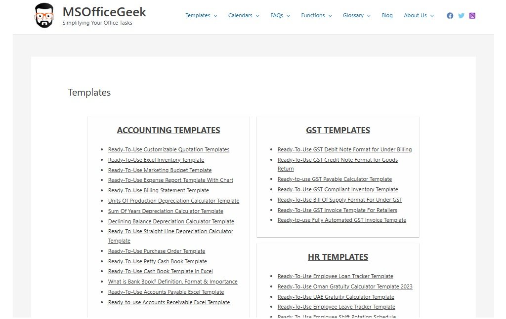 MSOfficeGeek Topical Authority